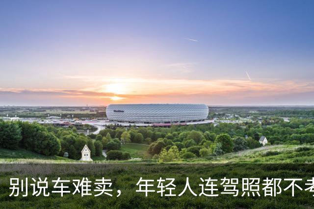 别说车难卖，年轻人连驾照都不考了。。。