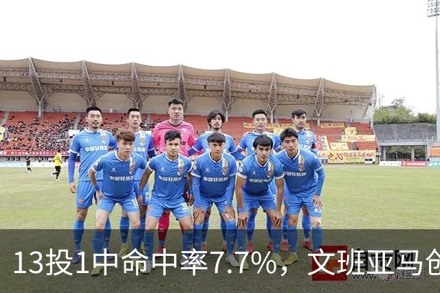 13投1中命中率7.7%，文班亚马创生涯最低纪录